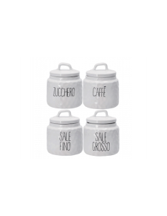 Barattolo 115278 in ceramica – Assortito 13 x 15 cm