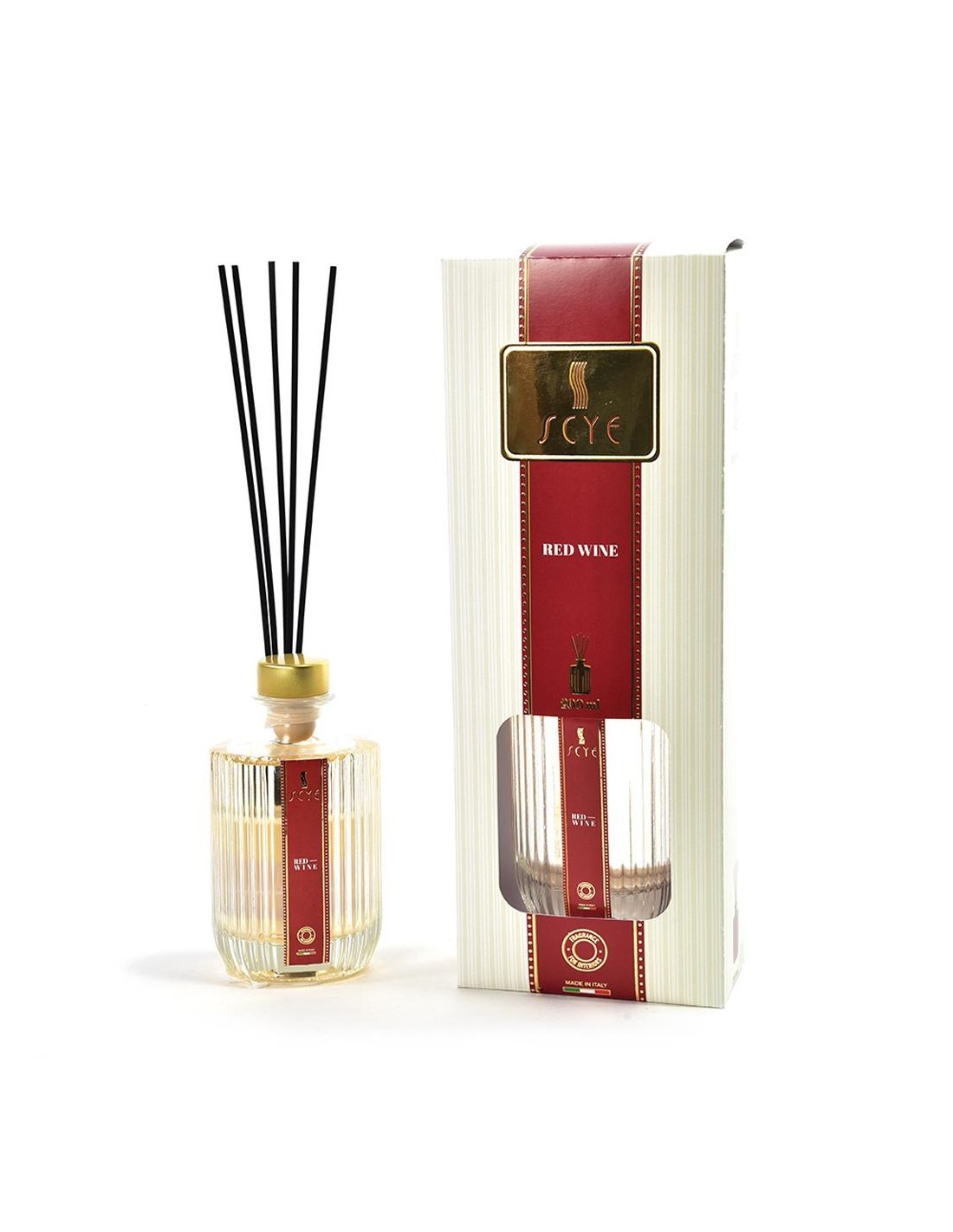 DIFFUSORE ESSENZA 200ML RED WINE CON BACCHETTE