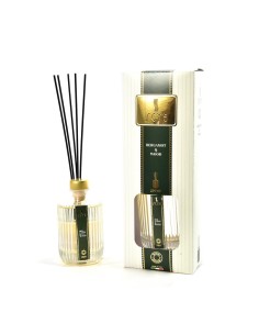 DIFFUSORE ESSENZA 200ML BERGAMOT AND WOOD CON BACCHETTE