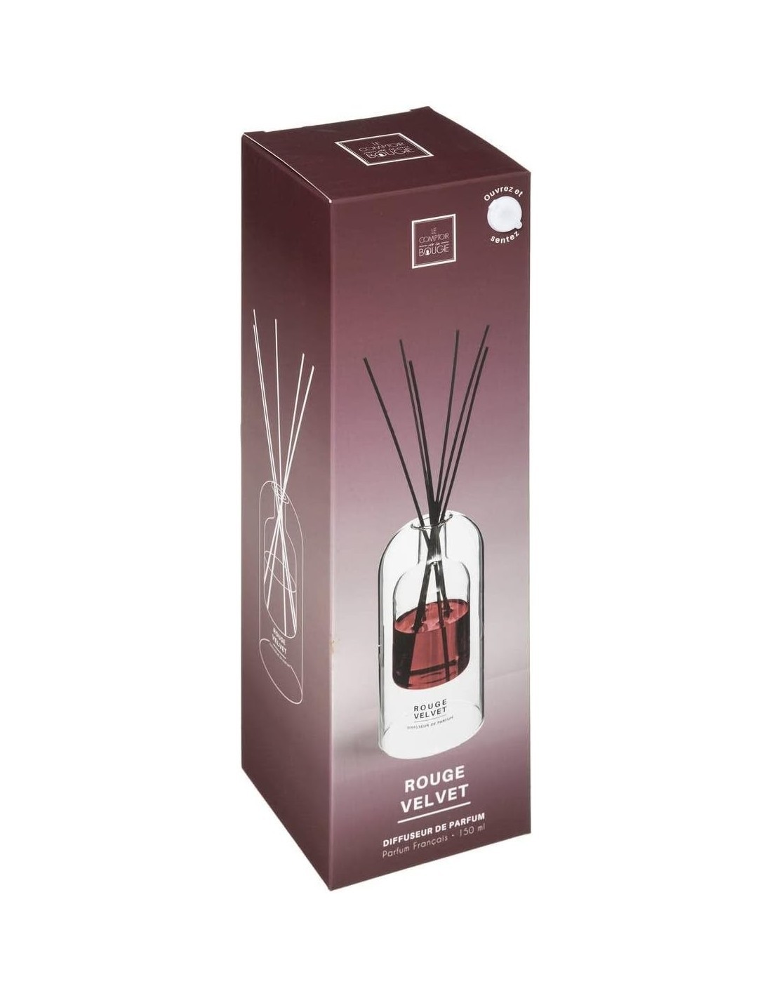 DIFFUSORE VELVET ROSSO 150ML su TreG Ingrosso