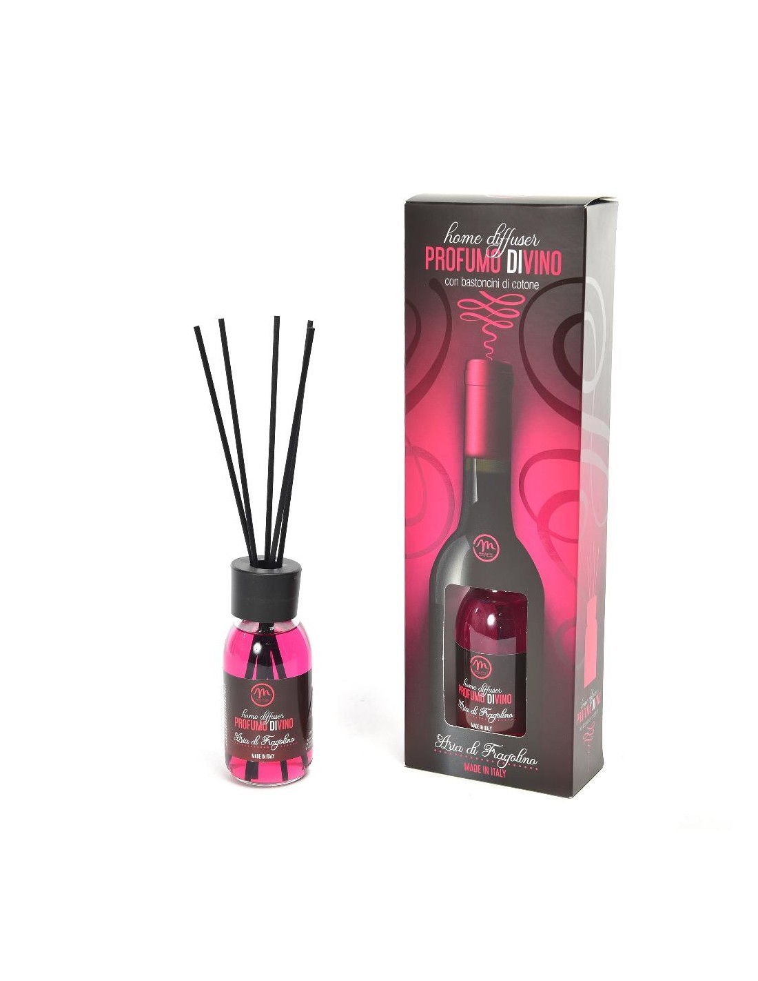 DIFFUSORE 99897 ARIA DI FRAGOLINO 125ML CON BACCHETTE