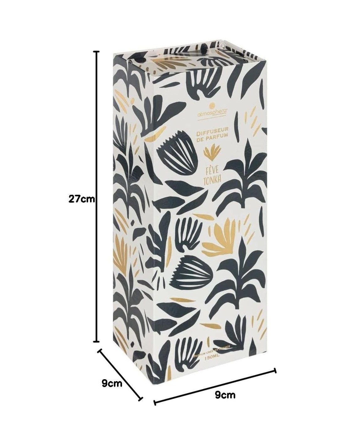 Diffusore di profumo Plum Fava Tonka 150 ml in vetro – Atmosphera