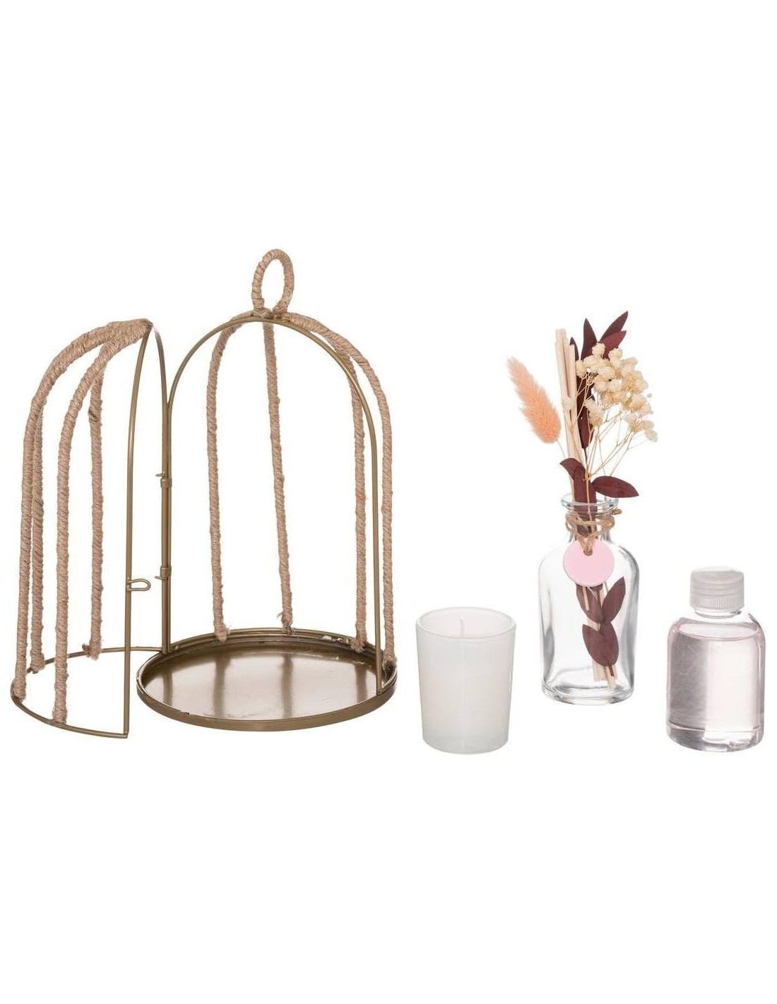 Cofanetto regalo a gabbia Paola Gelsomino D. 14 cm – Atmosphera