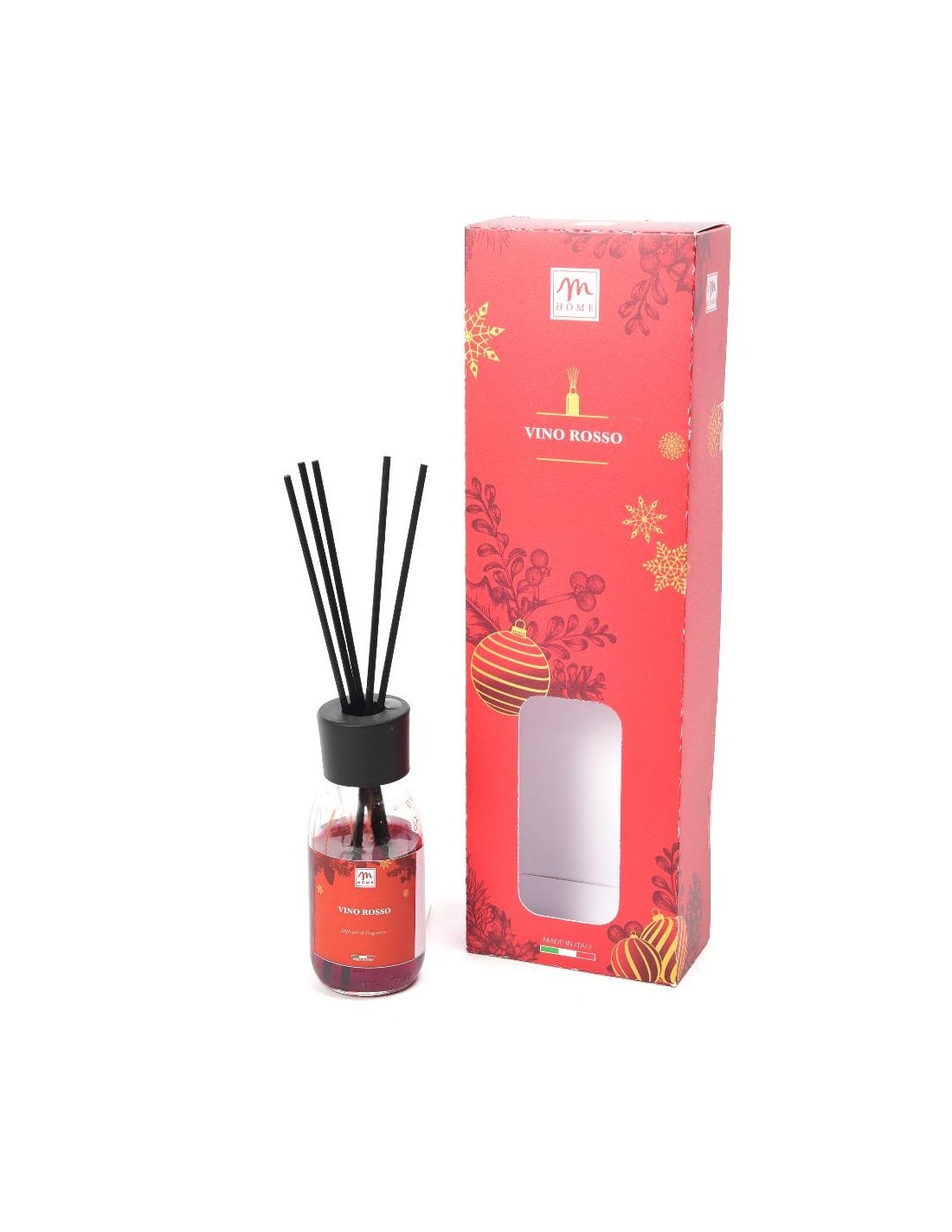 DIFFUSORE 52875 VINO ROSSO CON BACCHETTE