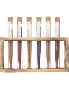 Scatola profumata Namasté con bastoncini di incenso e supporti – Atmosphera