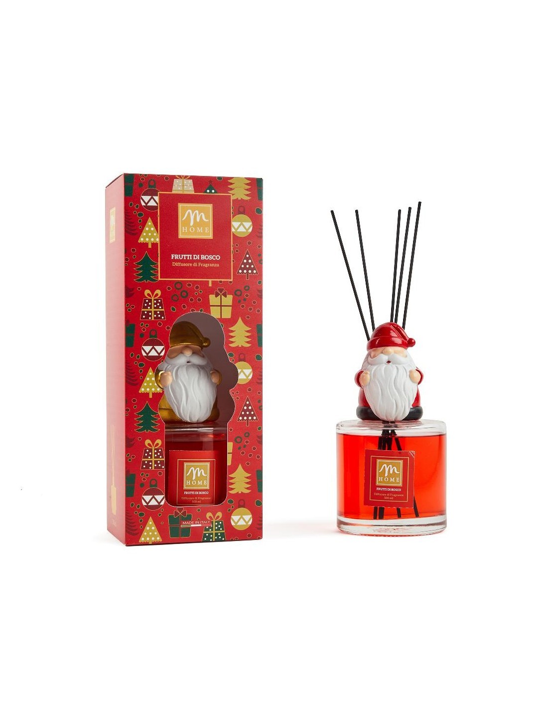 diffusore lola 500 ml frutti di bosco con bacchette assortito