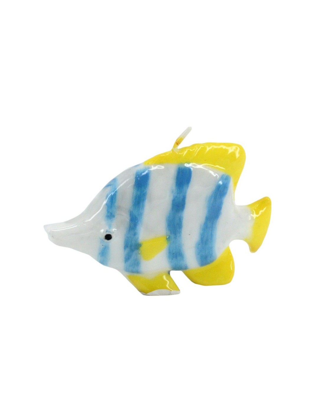 MARE CANDELA 550641 PESCE GIALLO BLU 12CM su TreG Ingrosso