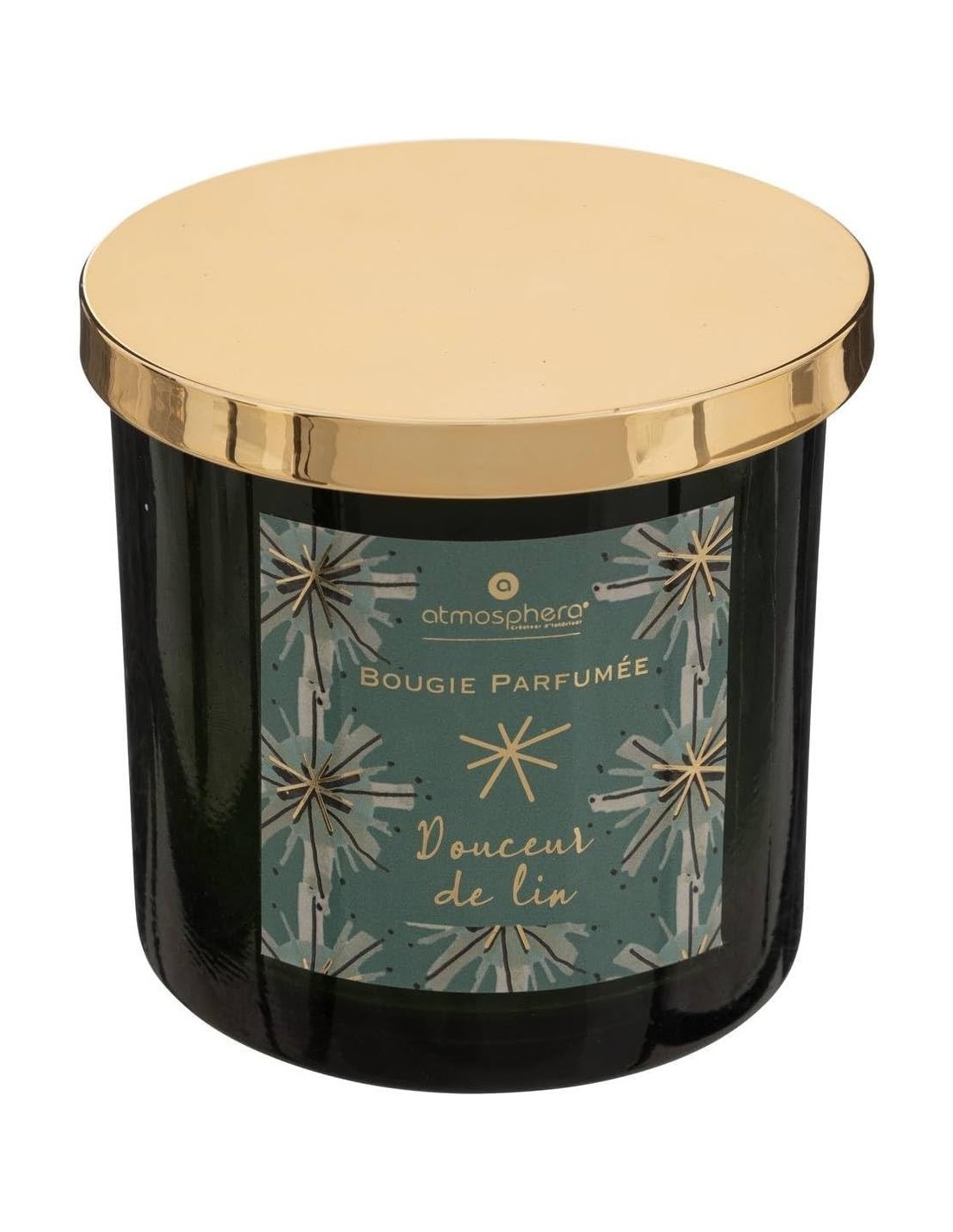 Candela profumata Plum Dolcezza di lino – Atmosphera 400 g