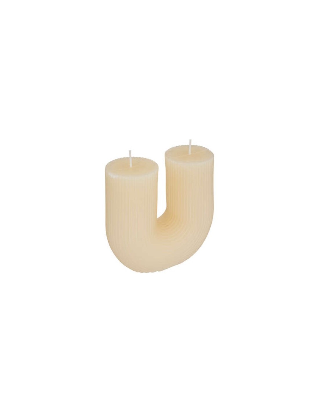 CANDELA 196048 AVORIO 2 FUOCHI 400GR