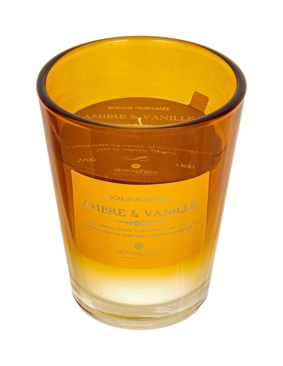 Candela profumata Alma Vaniglia e Ambra 855 g – Atmosphera