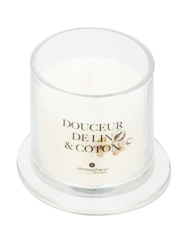 Candela profumata Dolcezza di lino 240 g – Atmosphera