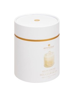 Candela profumata ILAE Fiore di Lino 240g, Atmosphera, fragranza fresca, design elegante, lunga durata, idea regalo raffinata