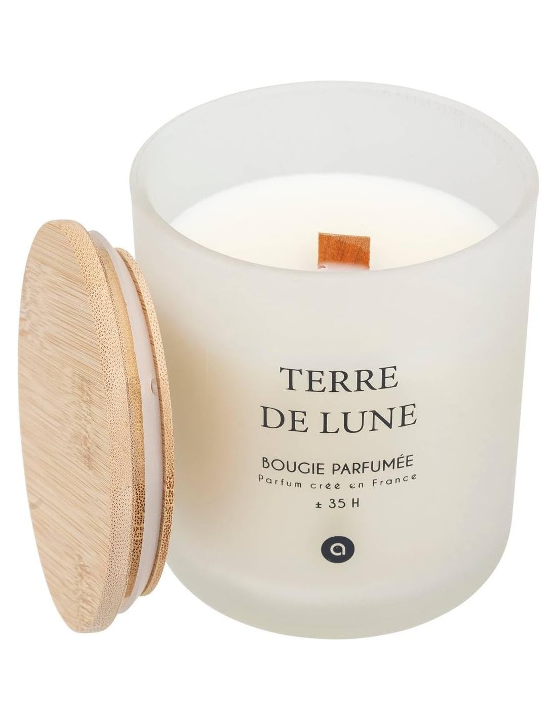 Candela profumata Terre de Lune Petali di Muschio 255 g – Atmosphera