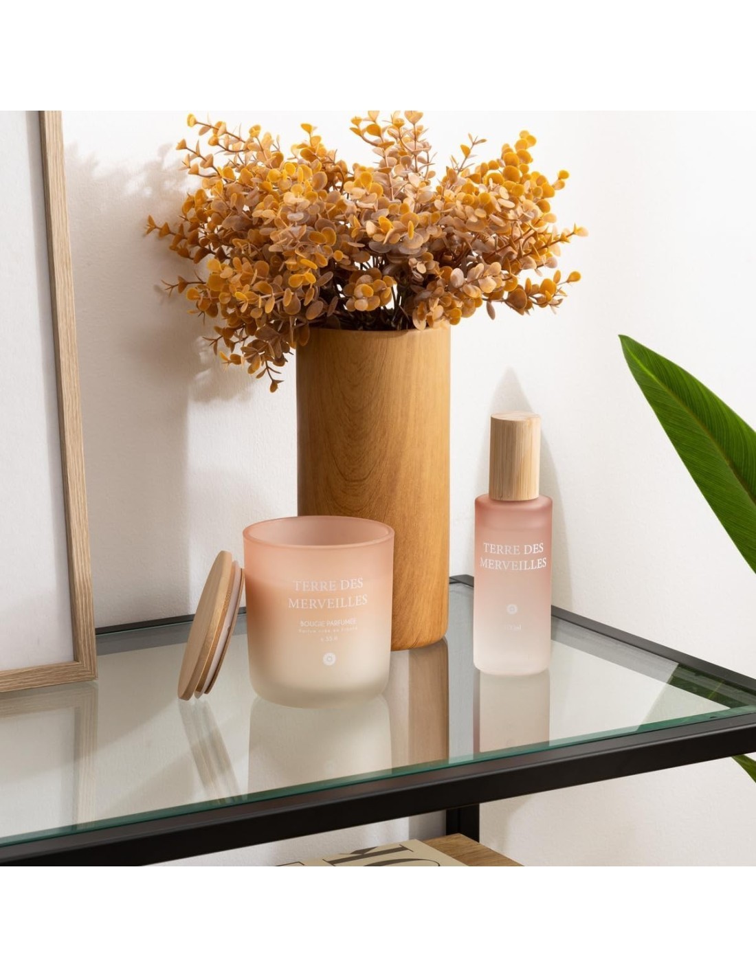 Candela profumata Terre des Merveilles Petali di Muschio 255 g – Atmosphera