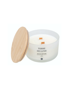 Candela profumata Terre de Lune Petali di Muschio 420 g – Atmosphera