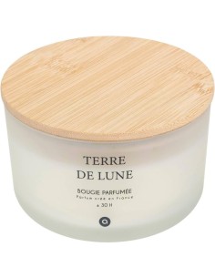 Candela profumata Terre de Lune Petali di Muschio 420 g – Atmosphera