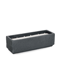 CANDELA 0164811 CHRISTINA GRIGIO RETTANGOLARE 30X9CM