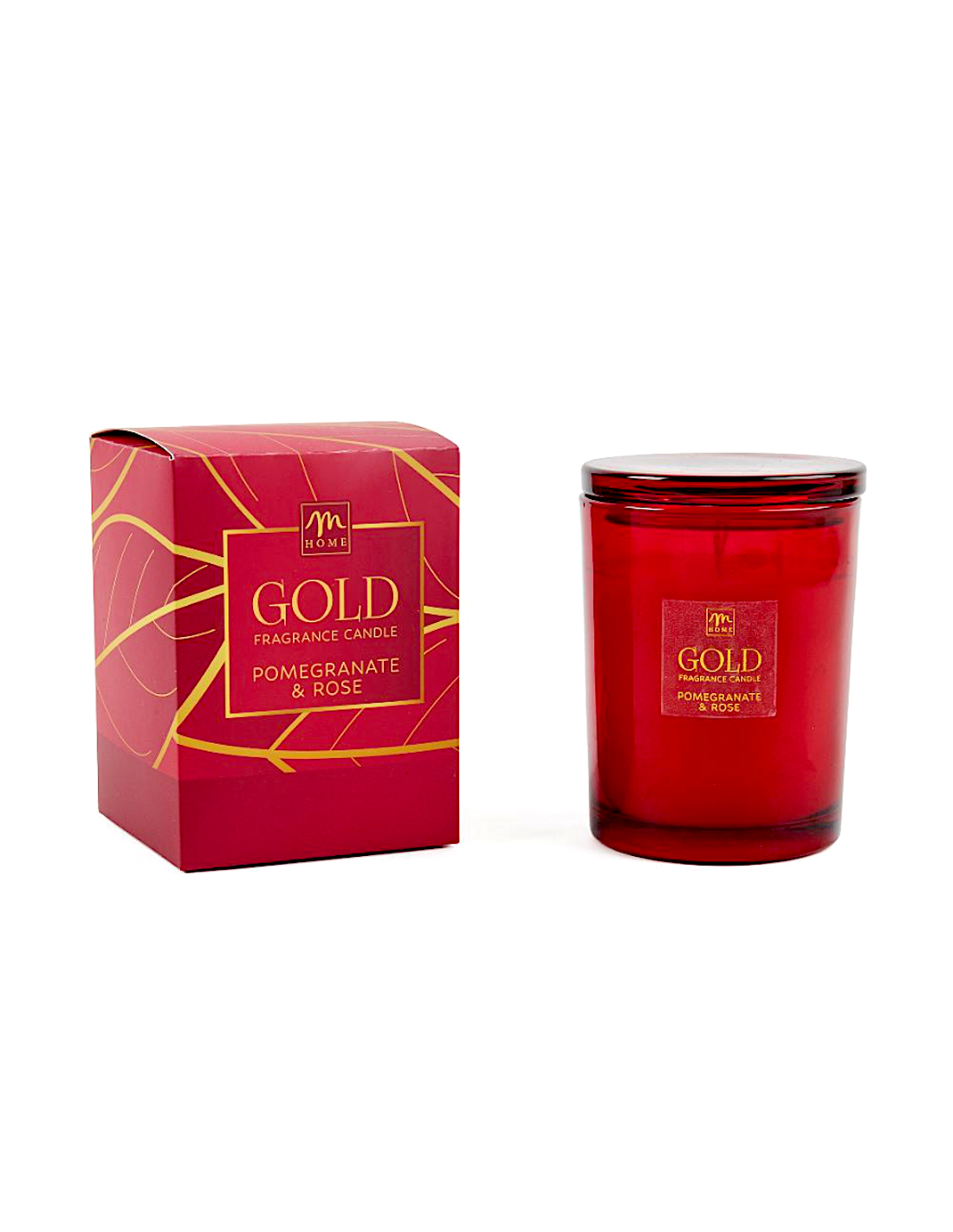 candela profumata pomegranate 400 g in vetro