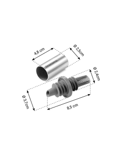 DISPENSER SALVAGOCCIA PER OLIO CON PENNELLO GRANDCHEF