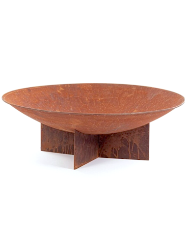 BRACIERE 0782459 NEBRASKA RUGGINE 73X24CM