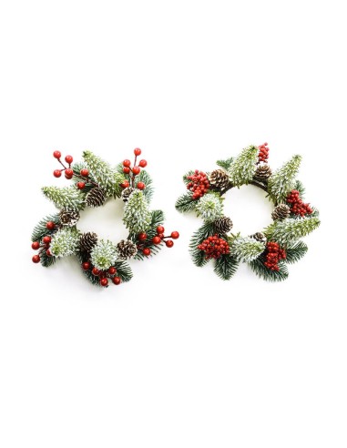 GIROCANDELA NATALIZIO 24X14CM ASSORTITO