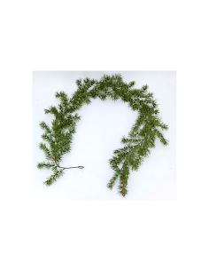 Filo verde di Natale 180cm green ivory - La magia di Natale a casa tua