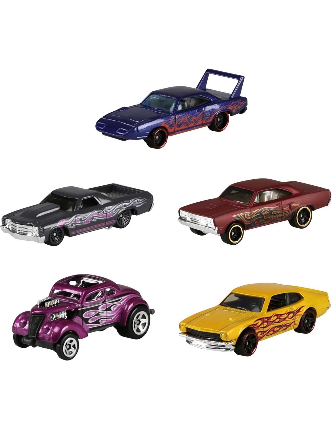 HOT WHEELS 1806 CONFEZIONE 5 AUTO MATTEL su TreG Ingrosso