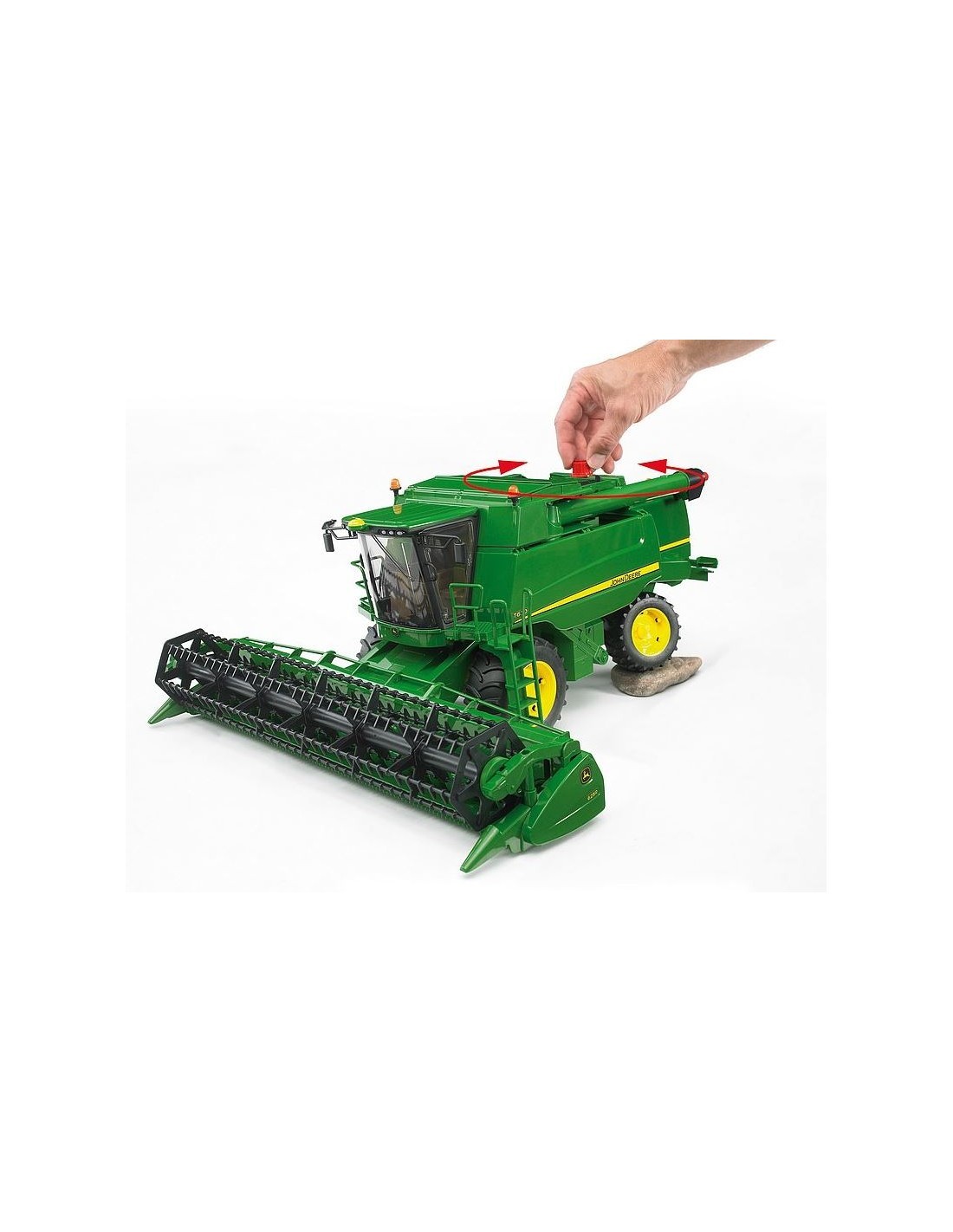 JOHN DEERE MIETITREBBIA T670I 2132 BRUDER SPIELWAREN su TreG Ingrosso