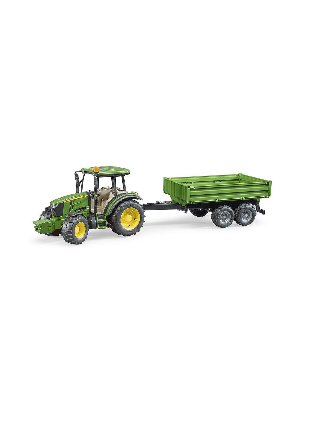 TRATT 02108 JOHN DEERE 5115M C/RIMORCHIO su TreG Ingrosso