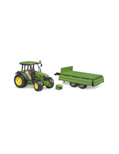 TRATT 02108 JOHN DEERE 5115M C/RIMORCHIO su TreG Ingrosso 2
