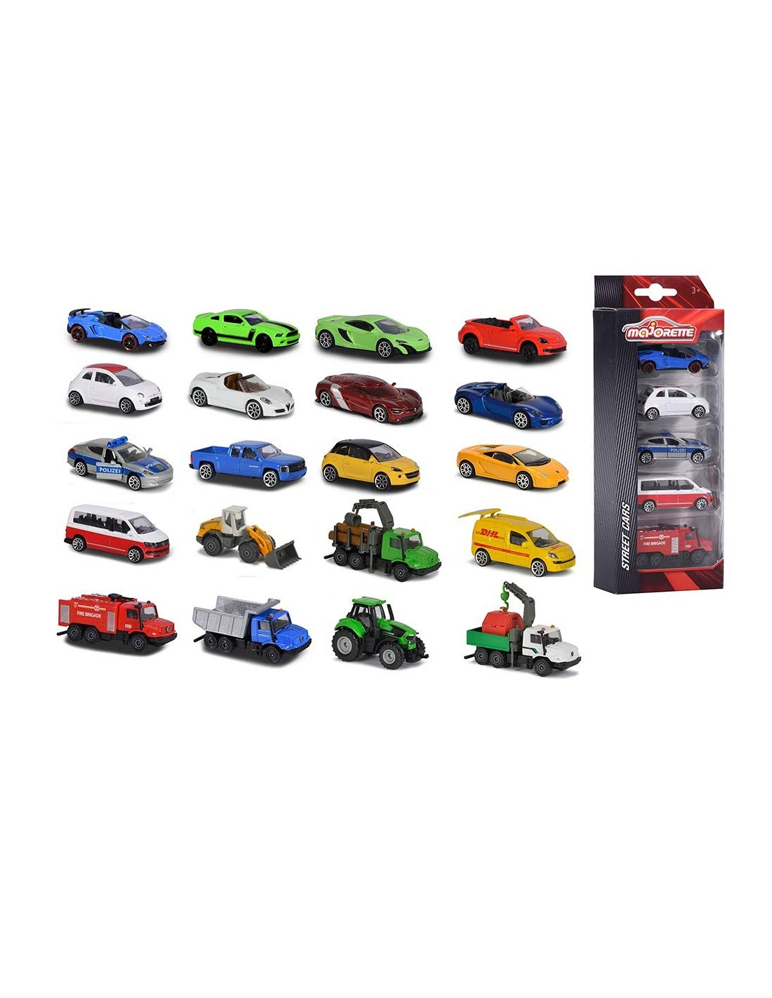 MAJORETTE 212053166 CONF 5 AUTO su TreG Ingrosso