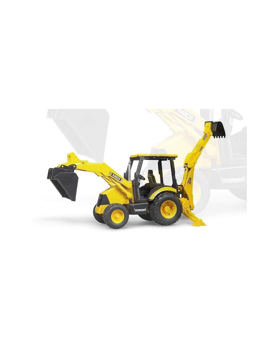 JCB ESCAVATORE MIDI CX 02427 BRUDER SPIELWAREN su TreG Ingrosso