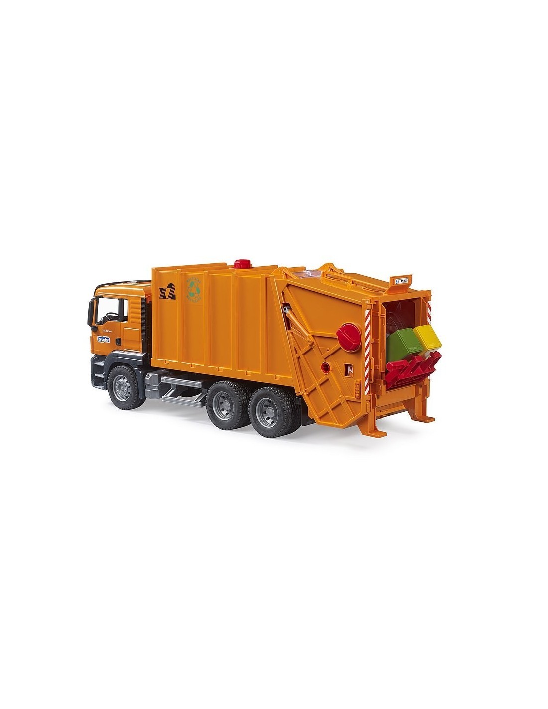 SCANIA CAMION SPAZZATURA 03560 BRUDER SPIELWAREN su TreG Ingrosso