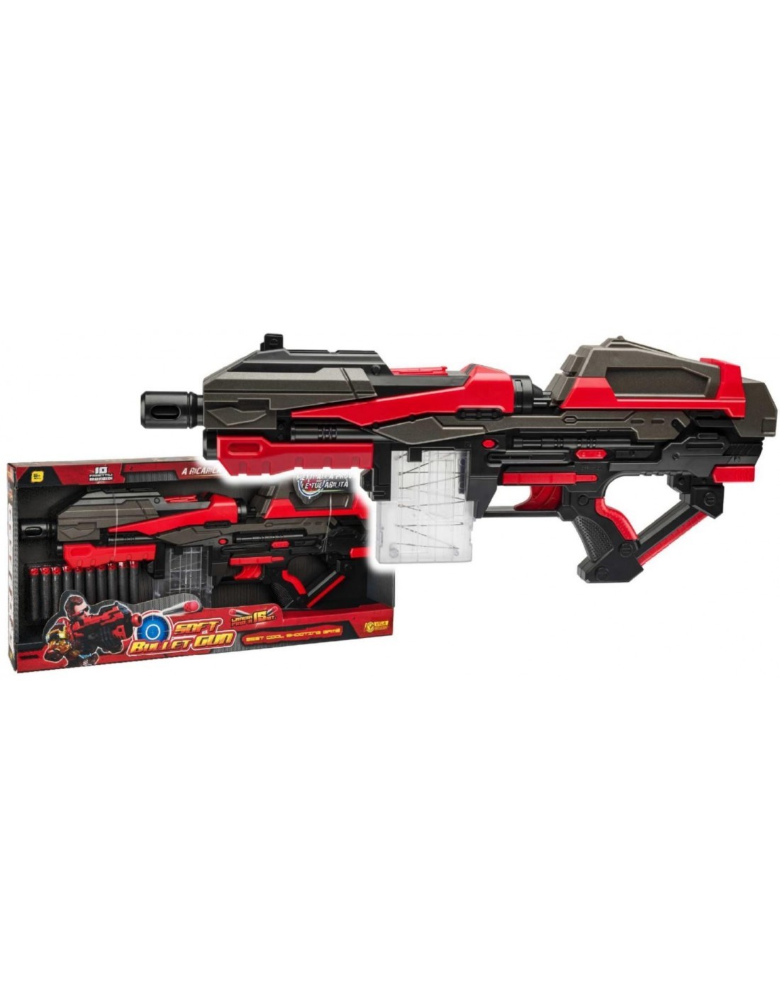 FUCILE 9955 SOFT BULLET CON DARDI su TreG Ingrosso