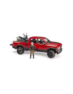 RAM 2500 POWER WAGON SCRAMBLER E PERSONAGGIO 02502 BRUDER SPIELWARE...