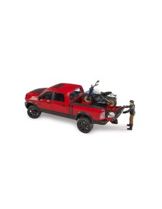 RAM 2500 POWER WAGON SCRAMBLER E PERSONAGGIO 02502 BRUDER SPIELWARE...