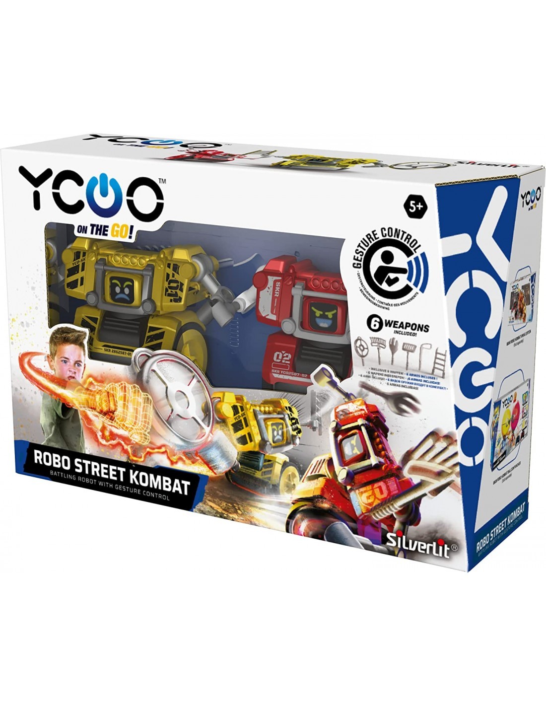 YCOO 88067 SET 2 ROBOT STREET KOMBAT su TreG Ingrosso