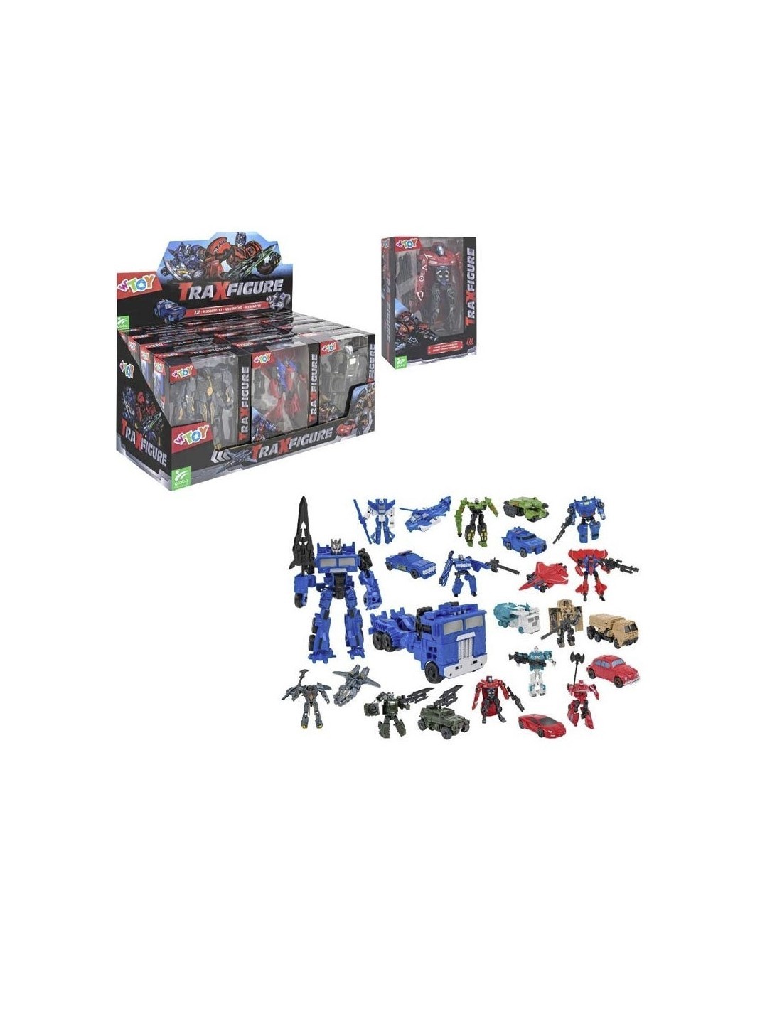 ROBOT 41660 TRASFORMABILE IN VEICOLO 2IN1 su TreG Ingrosso