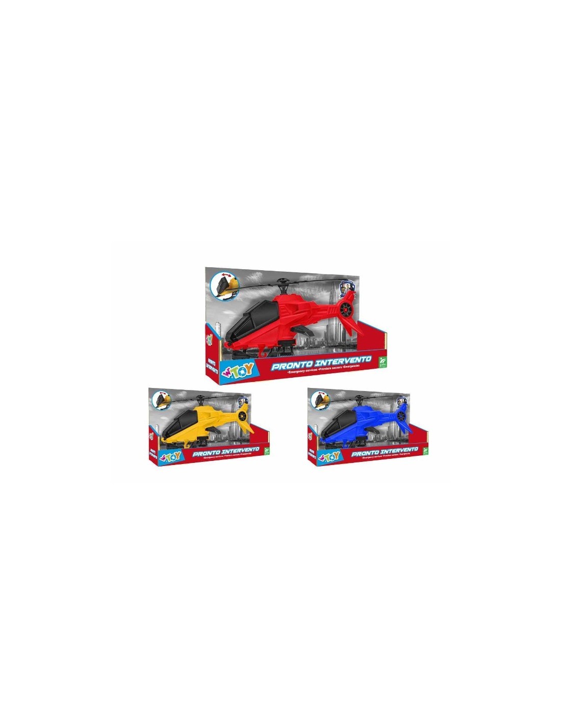 ELICOTTERO 41678 FORZE DELL ORDINE 25CM ASSORTITO su TreG Ingrosso