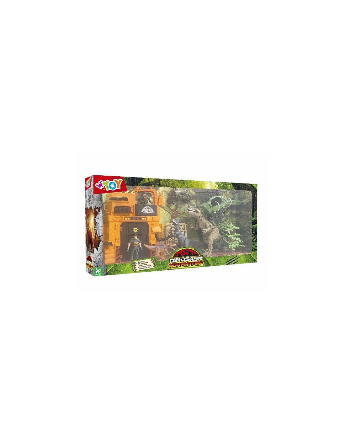 DINOSAURI 41802 PLAYSET CON VEICOLI E PERSONAGGI su TreG Ingrosso