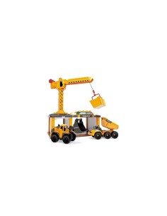 STAZIONE COSTRUZIONE 203726009 CON GRU E VEICOLI su TreG Ingrosso