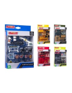 SET 2 VEICOLI 41036 DIE CAST CON ACCESSORI su TreG Ingrosso