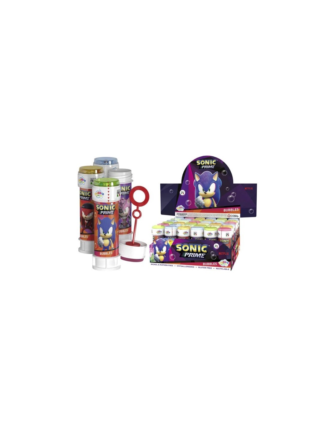 SONIC BOLLE DI SAPONE su TreG Ingrosso