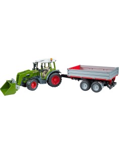 TRATTORE 02182 FENDT CON RIMORCHIO/ESCAVATORE su TreG Ingrosso 2