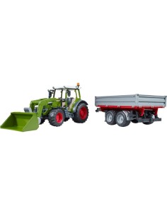TRATTORE 02182 FENDT CON RIMORCHIO/ESCAVATORE su TreG Ingrosso