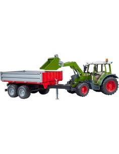 TRATTORE 02182 FENDT CON RIMORCHIO/ESCAVATORE su TreG Ingrosso