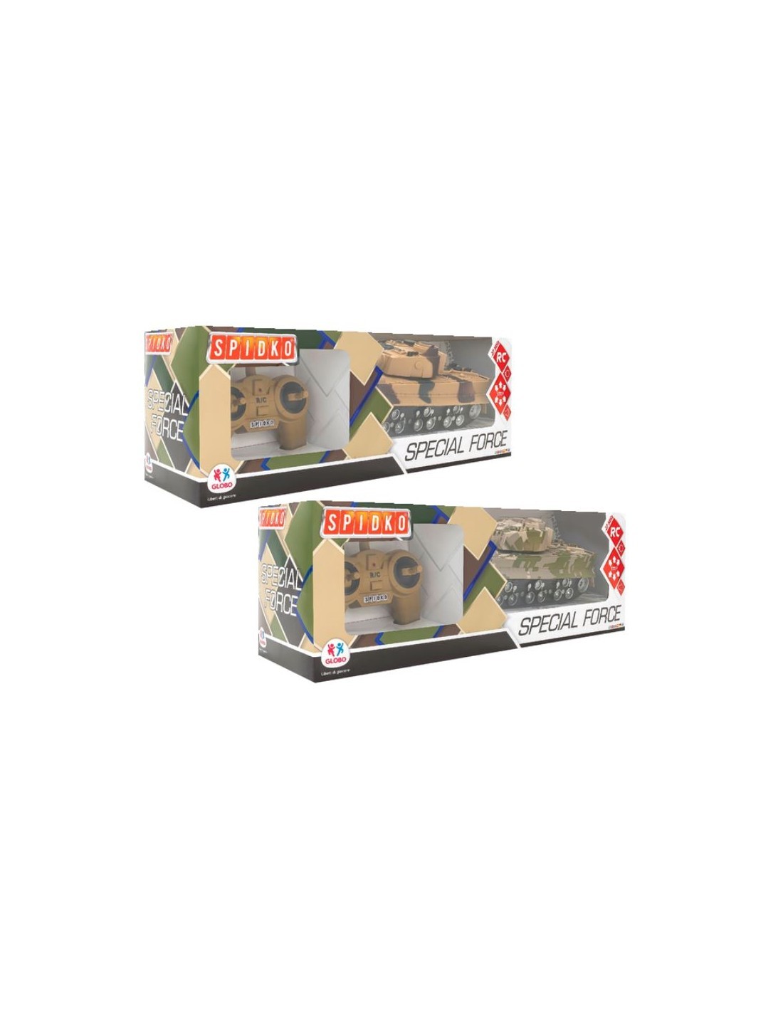 CARRO ARMATO 39885 R/C LUCI SUONI su TreG Ingrosso