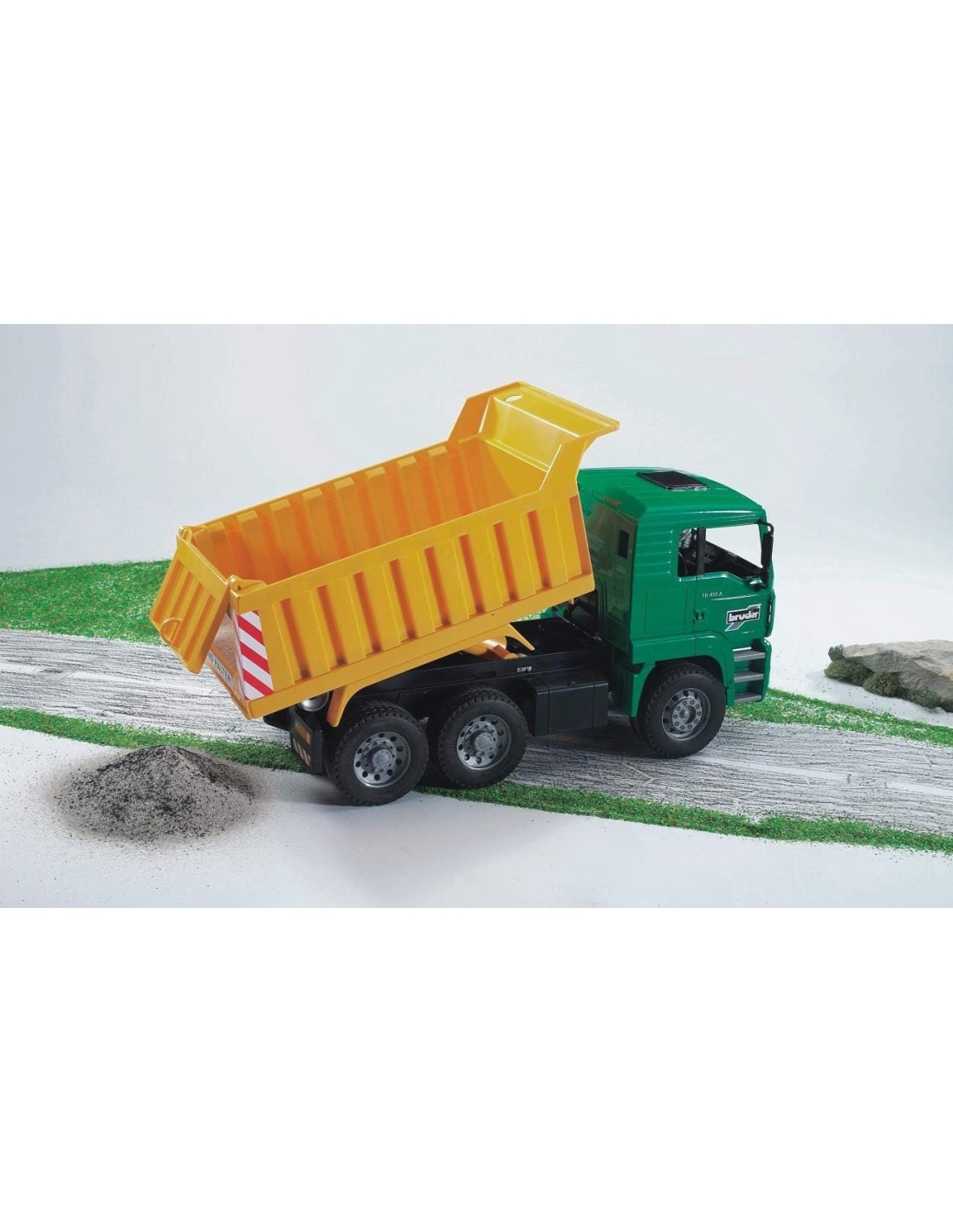 MAN CAMION RIBALTABILE TGA41440 2765 BRUDER SPIELWAREN su TreG Ingr...
