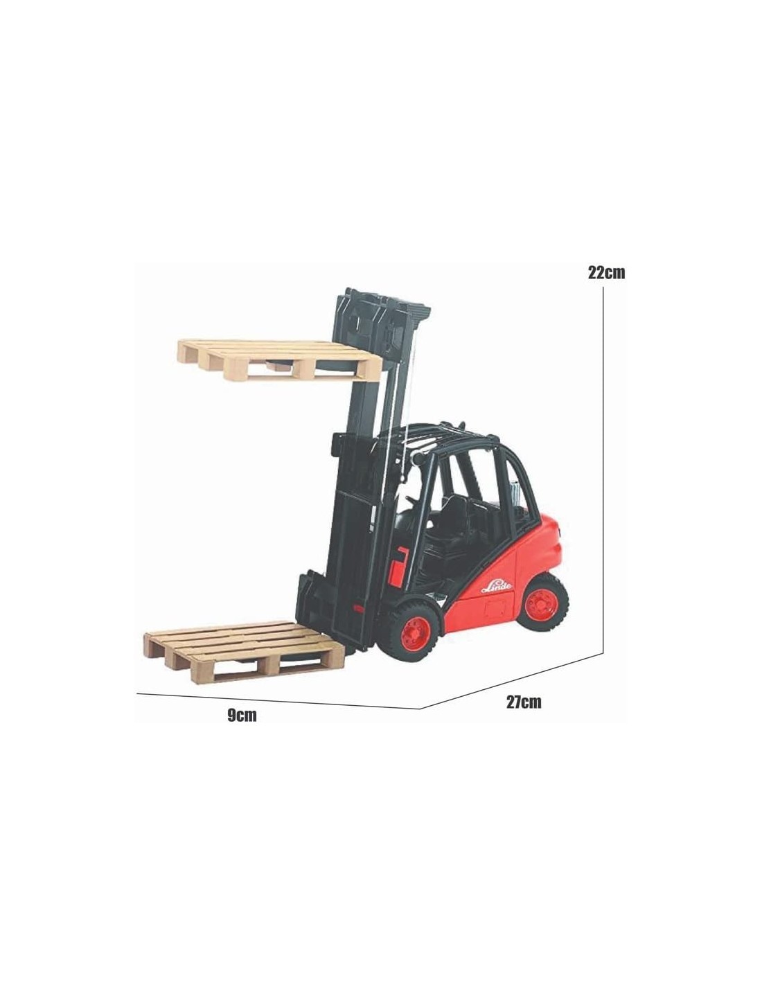 MULETTO LINDE 02511 BRUDER SPIELWAREN su TreG Ingrosso