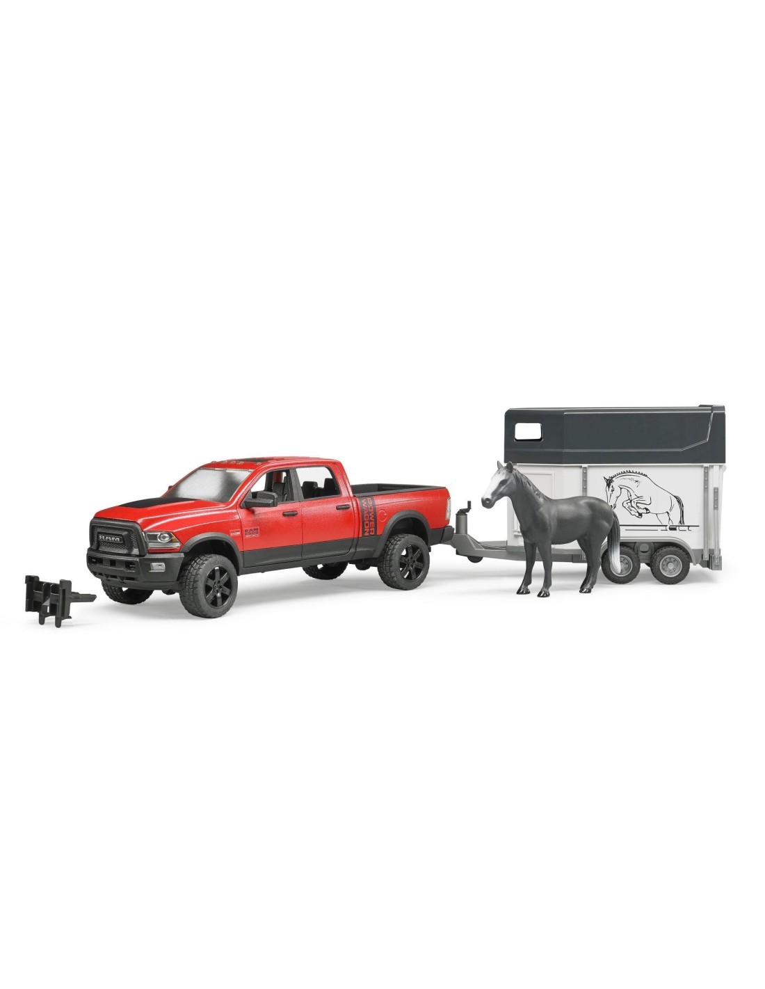 POWER WAGON CON RIMORCHIO E CAVALLO 2501 BRUDER SPIELWAREN su TreG ...